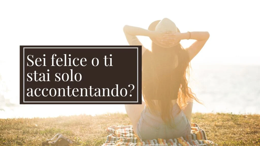 Sei felice quando ricevi un riconoscimento esterno?