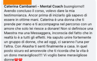 3 - Caterina Cambareri - Lettura Oracolare in presenza su Teams